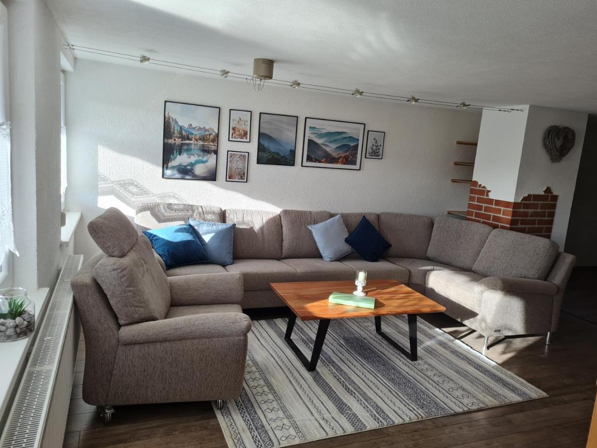 Ferienwohnung Waldfrieden 샤이데크 외부 사진