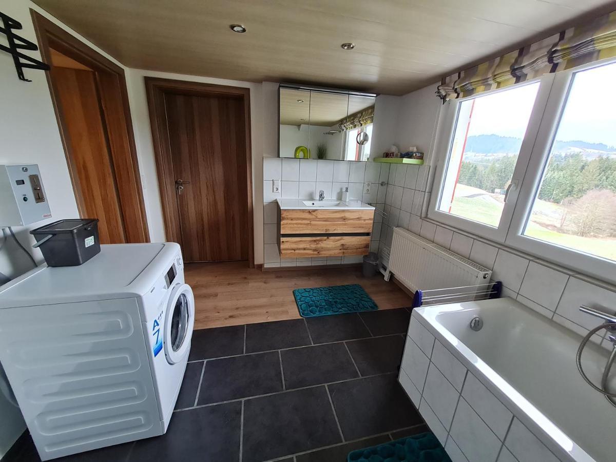 Ferienwohnung Waldfrieden 샤이데크 외부 사진
