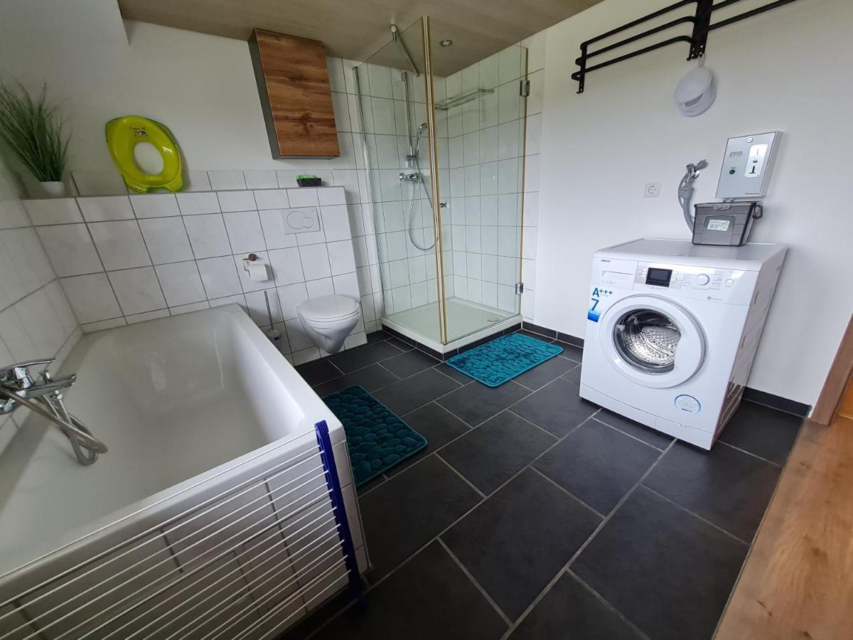 Ferienwohnung Waldfrieden 샤이데크 외부 사진